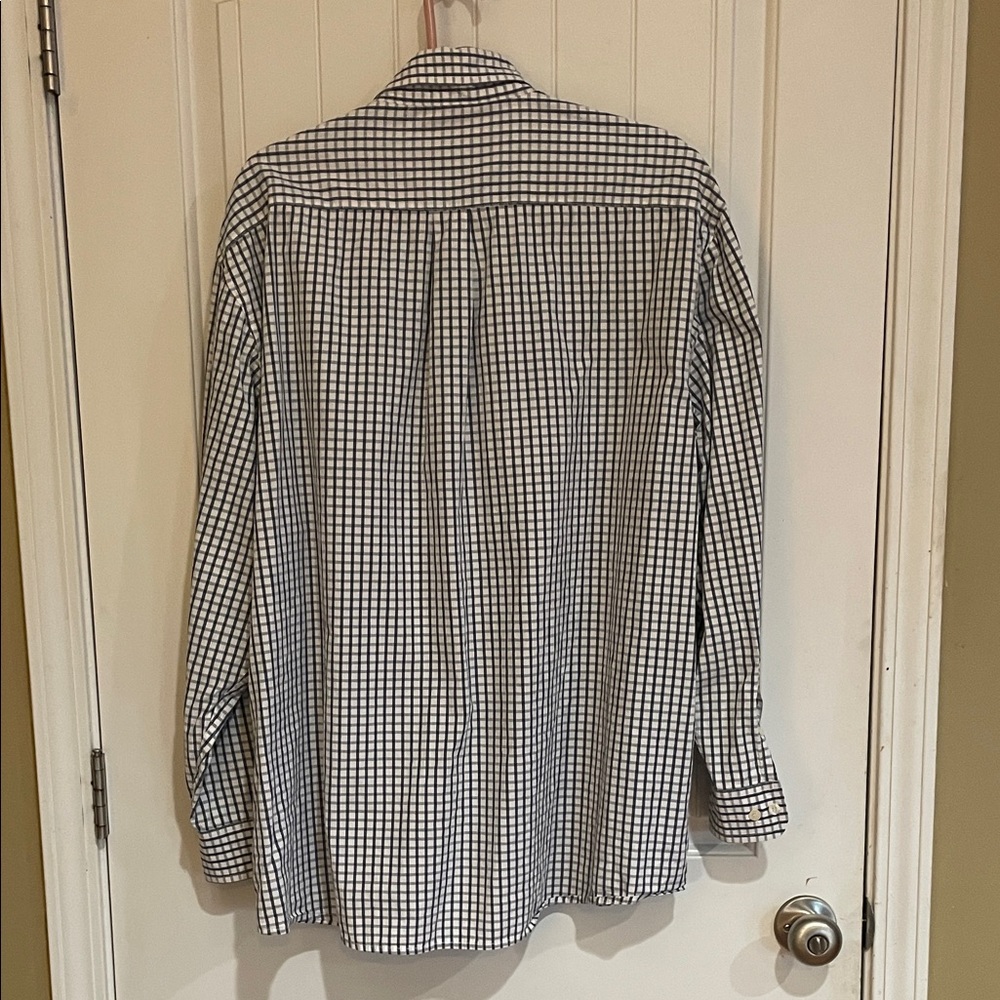 Old Navy Men's Green Striped and Blue Checkered Shirts both XL EUC - Picture 7 of 7